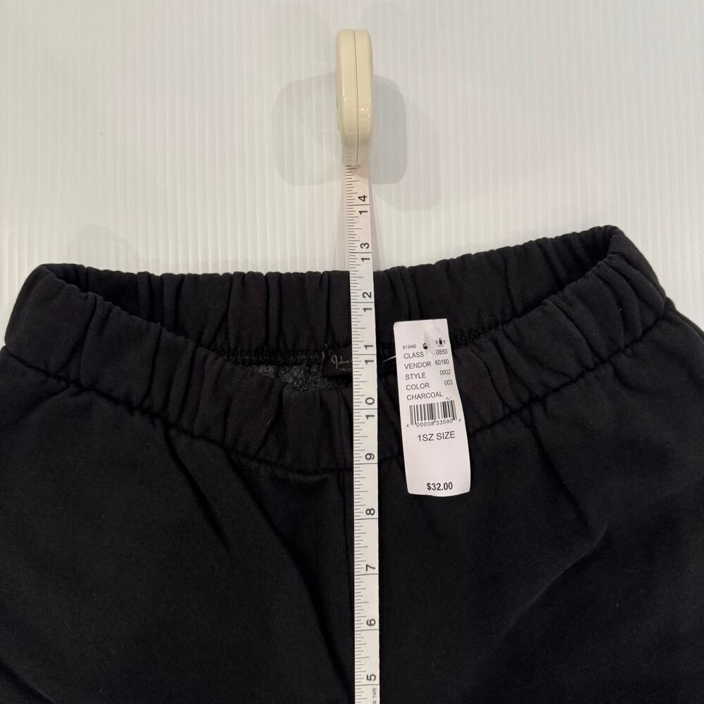 John Galt / Brandy Melville Black Sweatpants One Size NWT Clean Girl Cozy Basics - Picture 15 of 16